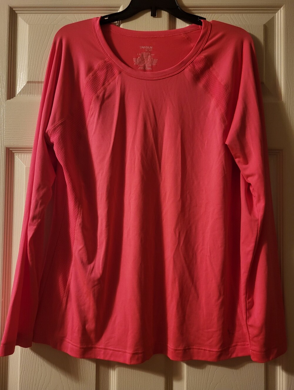 Danskin Hot Pink Long Sleeve Performance Top